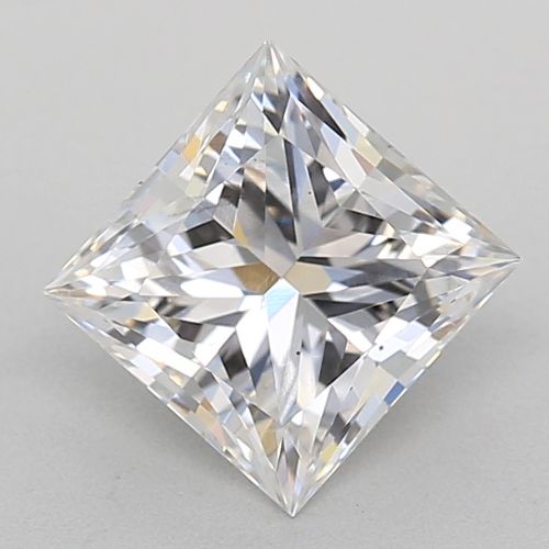 0.80ct E VS2 Rare Carat Ideal Cut Princess Lab Grown Diamond