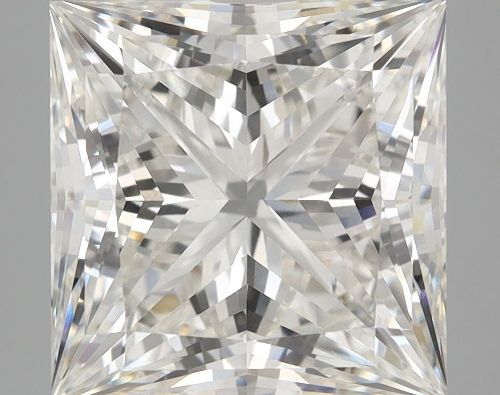 6.01ct H VS1 Rare Carat Ideal Cut Princess Lab Grown Diamond