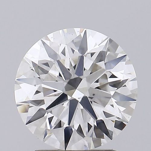 2.26ct F SI1 Rare Carat Ideal Cut Round Lab Grown Diamond