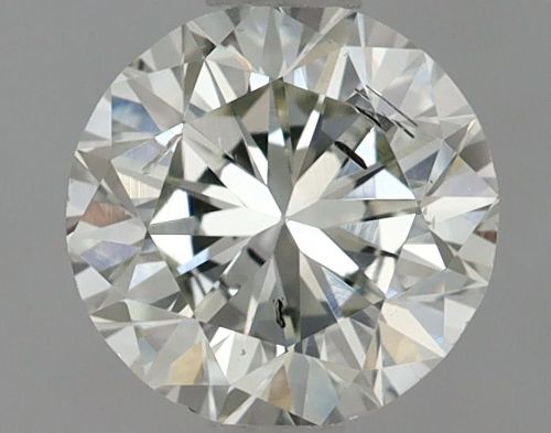 0.88ct J SI2 Good Cut Round Lab Grown Diamond