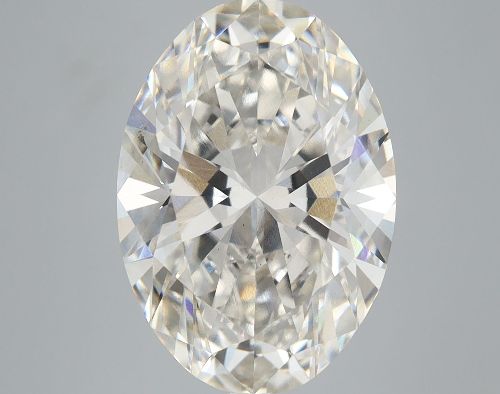 5.35ct H VS2 Rare Carat Ideal Cut Oval Lab Grown Diamond