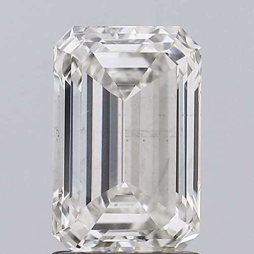 1.75ct H VS2 Rare Carat Ideal Cut Emerald Lab Grown Diamond