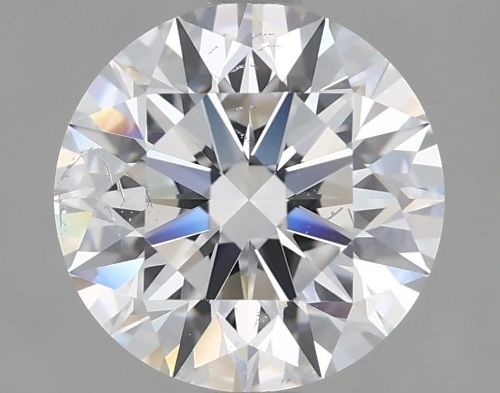 2.05ct D SI1 Excellent Cut Round Lab Grown Diamond