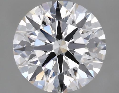 2.42ct E SI1 Rare Carat Ideal Cut Round Lab Grown Diamond