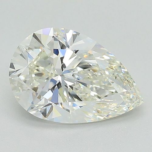 2.17ct H VS1 Rare Carat Ideal Cut Pear Lab Grown Diamond