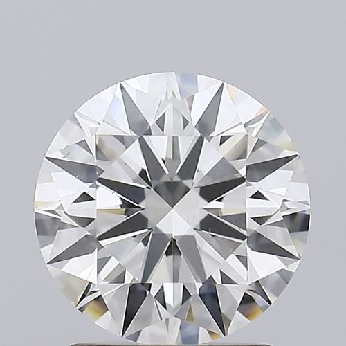 1.66ct H SI1 Rare Carat Ideal Cut Round Lab Grown Diamond