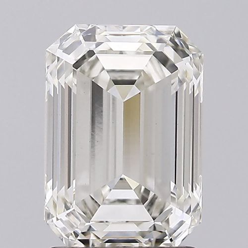 2.06ct I VS1 Excellent Cut Emerald Lab Grown Diamond