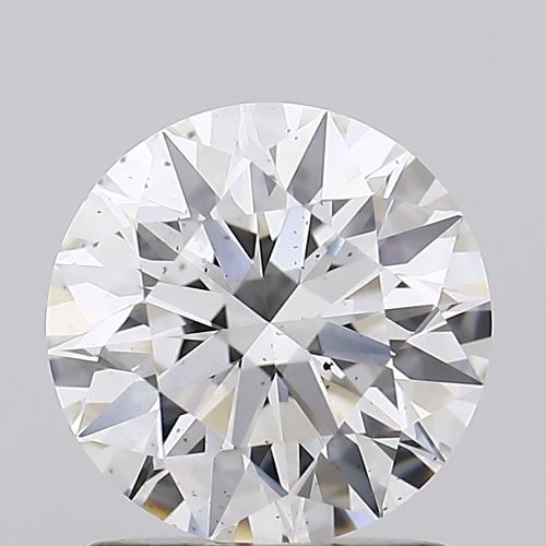 1.29ct F SI1 Rare Carat Ideal Cut Round Lab Grown Diamond