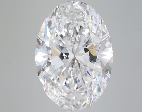 11.79ct F SI1 Rare Carat Ideal Cut Oval Lab Grown Diamond