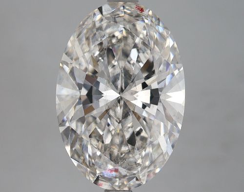 4.09ct H SI2 Rare Carat Ideal Cut Oval Lab Grown Diamond