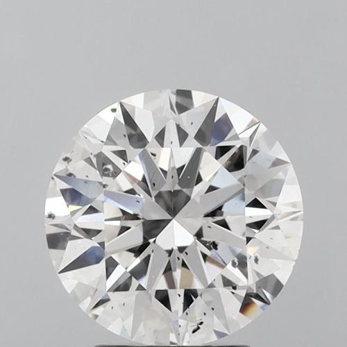 3.28ct F SI2 Rare Carat Ideal Cut Round Lab Grown Diamond