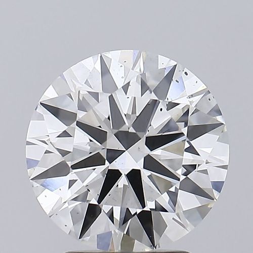 2.65ct G SI1 Rare Carat Ideal Cut Round Lab Grown Diamond