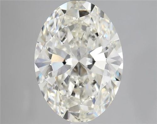 5.24ct I VS1 Rare Carat Ideal Cut Oval Lab Grown Diamond