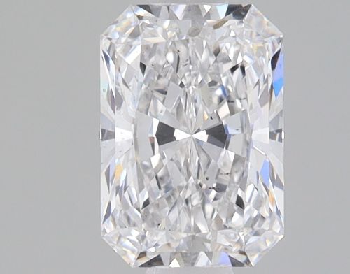 0.99ct E SI1 Rare Carat Ideal Cut Radiant Lab Grown Diamond