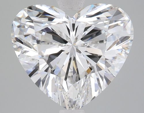 2.99ct F SI1 Rare Carat Ideal Cut Heart Lab Grown Diamond