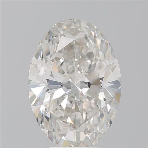 5.11ct H VS2 Rare Carat Ideal Cut Oval Lab Grown Diamond