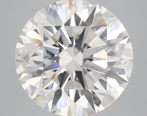 7.02ct F SI1 Rare Carat Ideal Cut Round Lab Grown Diamond