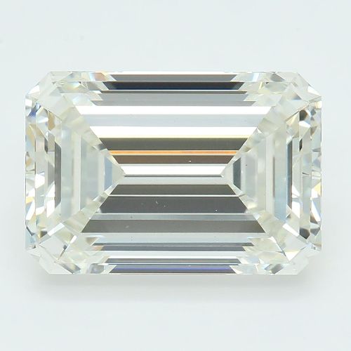 3.42ct I VS1 Rare Carat Ideal Cut Emerald Lab Grown Diamond