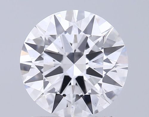 1.61ct D SI1 Rare Carat Ideal Cut Round Lab Grown Diamond