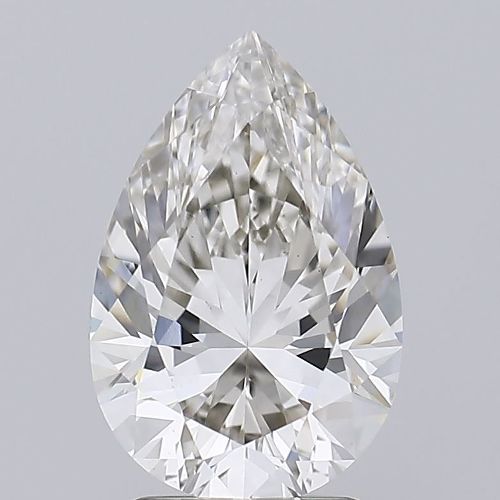 1.83ct I VS1 Very Good Cut Pear Lab Grown Diamond