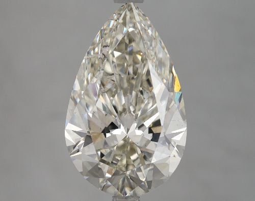 4.07ct I SI1 Rare Carat Ideal Cut Pear Lab Grown Diamond