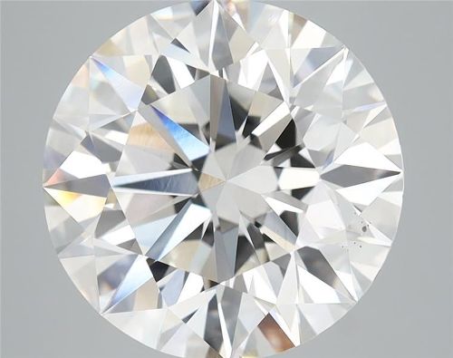 6.16ct H VS2 Rare Carat Ideal Cut Round Lab Grown Diamond
