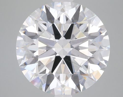 6.57ct F VS2 Rare Carat Ideal Cut Round Lab Grown Diamond