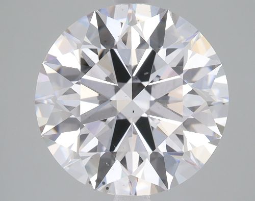 3.59ct F SI1 Rare Carat Ideal Cut Round Lab Grown Diamond