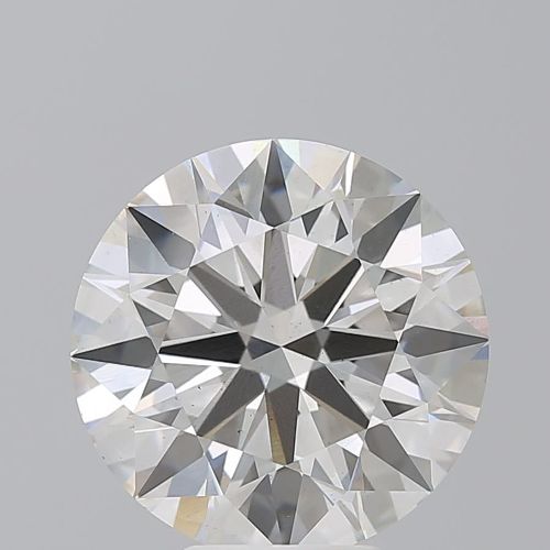 6.51ct G VS2 Rare Carat Ideal Cut Round Lab Grown Diamond