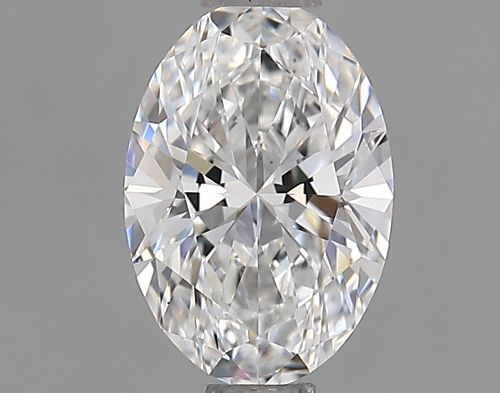 0.72ct E VS1 Rare Carat Ideal Cut Oval Lab Grown Diamond