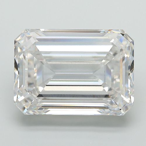 16.04ct F VS1 Rare Carat Ideal Cut Emerald Lab Grown Diamond