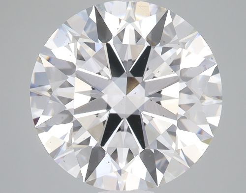 4.52ct F SI1 Rare Carat Ideal Cut Round Lab Grown Diamond