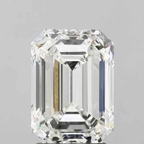 2.01ct J VS1 Very Good Cut Emerald Lab Grown Diamond