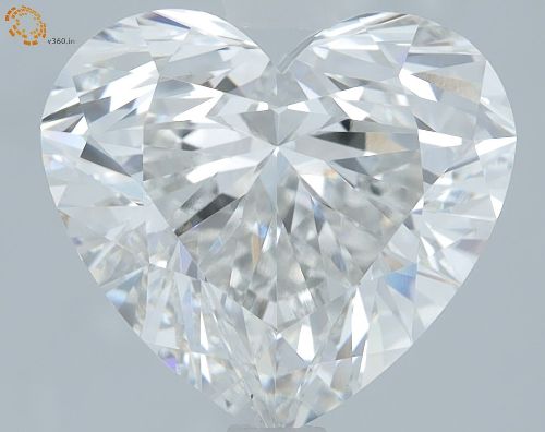 2.72ct G VS1 Rare Carat Ideal Cut Heart Lab Grown Diamond