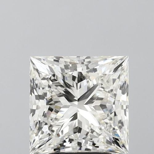 3.64ct H VS1 Rare Carat Ideal Cut Princess Lab Grown Diamond