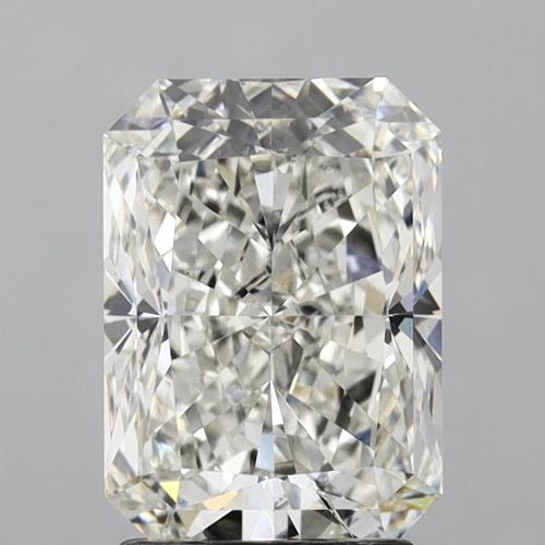 3.03ct H SI1 Very Good Cut Radiant Lab Grown Diamond