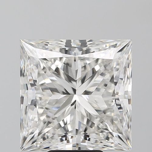 9.11ct G VS1 Rare Carat Ideal Cut Princess Lab Grown Diamond