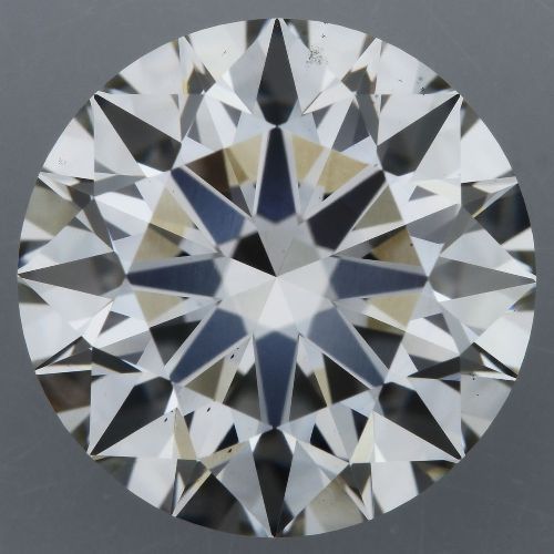 2.66ct I VS2 Rare Carat Ideal Cut Round Lab Grown Diamond