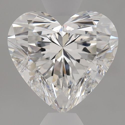 2.16ct F VS2 Rare Carat Ideal Cut Heart Lab Grown Diamond