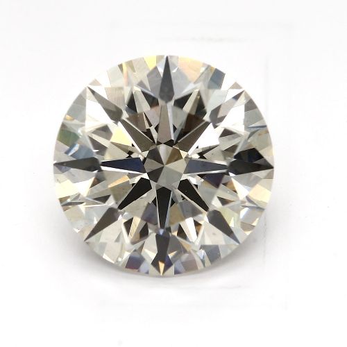 3.03ct J VS2 Rare Carat Ideal Cut Round Lab Grown Diamond