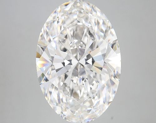 12.40ct F VS1 Rare Carat Ideal Cut Oval Lab Grown Diamond