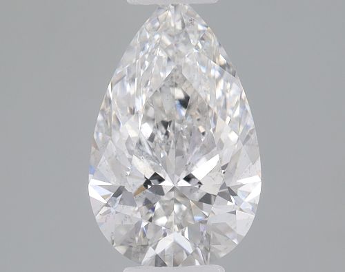 0.99ct F SI1 Rare Carat Ideal Cut Pear Lab Grown Diamond