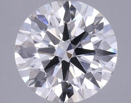 2.74ct F SI1 Rare Carat Ideal Cut Round Lab Grown Diamond