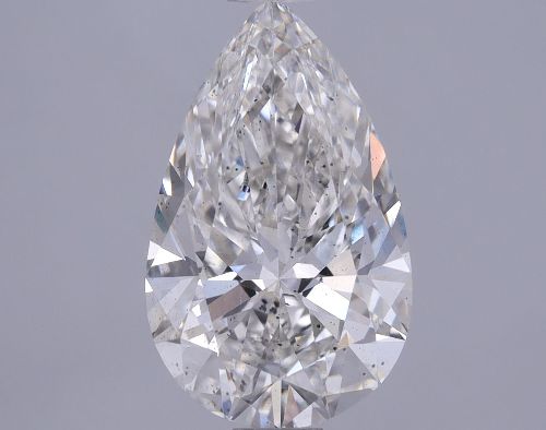 1.68ct H SI1 Rare Carat Ideal Cut Pear Lab Grown Diamond