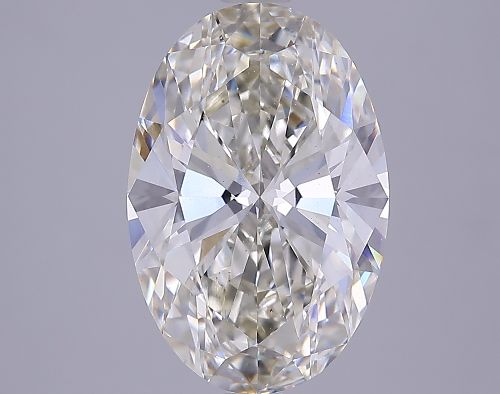 4.33ct J VS1 Rare Carat Ideal Cut Oval Lab Grown Diamond