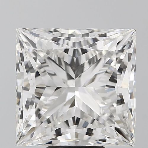 9.32ct G VS1 Rare Carat Ideal Cut Princess Lab Grown Diamond