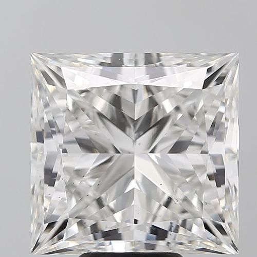 9.10ct G VS2 Rare Carat Ideal Cut Princess Lab Grown Diamond
