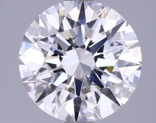 2.37ct F SI1 Rare Carat Ideal Cut Round Lab Grown Diamond