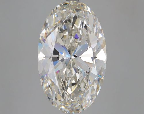 8.03ct H VS2 Rare Carat Ideal Cut Oval Lab Grown Diamond