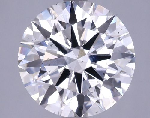 3.38ct G SI1 Rare Carat Ideal Cut Round Lab Grown Diamond